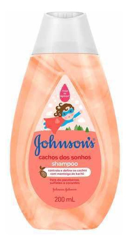  Johnson'S & Johnson'S Kit Com 02 - Shampoo Johnson'S Cachos Dos Sonhos - 200Ml Cachos Dos Sonhos