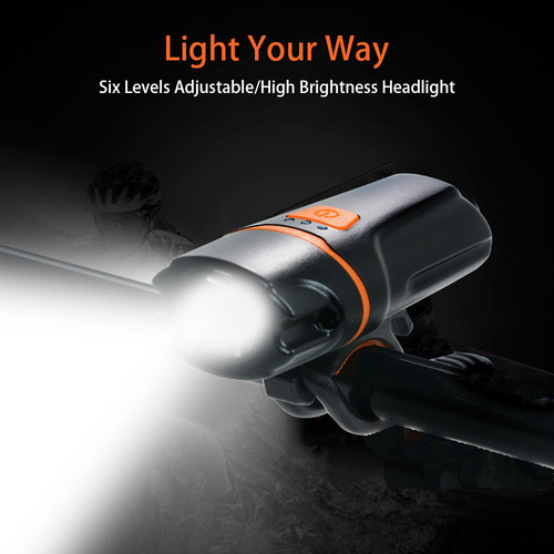 W Luz Led Para Bicicleta Recargable Por Usb, Faro Delantero