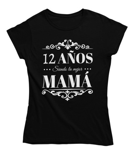 Playera Mamá Día De Las Madres- Siendo Mamá-personalizada