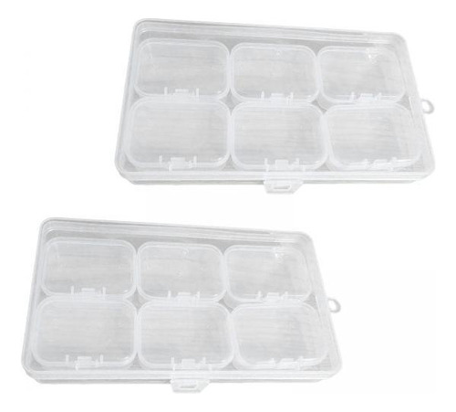 Mz 2 Cajas De Almacenamiento Organizadoras De Cuentas De