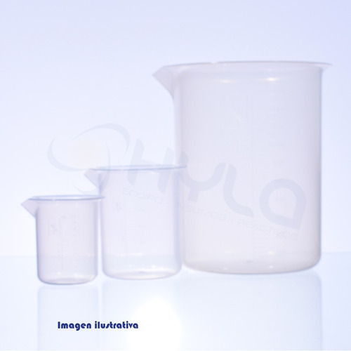 Vaso Precipitado De Plástico 50 Ml. Uso Industrial/escolar