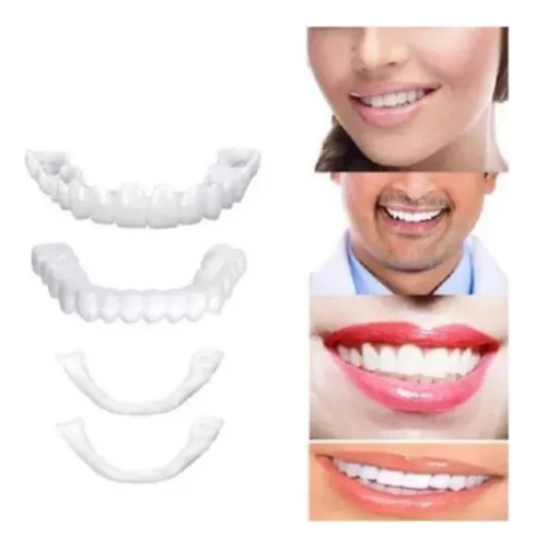 4box Carillas Dentales Ajustables Y Dentaduras Postizas
