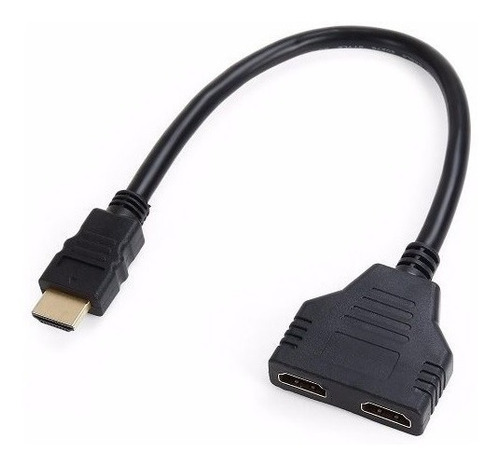 Imagen 3 de 6 de Splitter Hdmi 1x2 Adaptador Divisor Local Caballito Fac A B