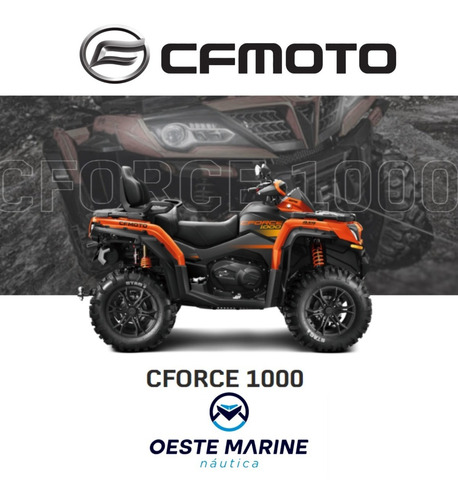 Quadriciclo Cf Moto 1000 Automático 4x2 4x4 Ñ Can-am Honda