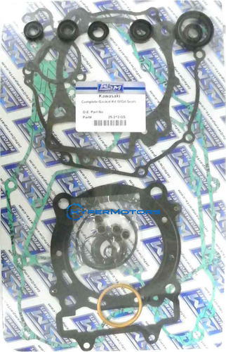 Empaques Kit Con Sellos Aceite: Kawasaki Kfx 450 (2008-2014)