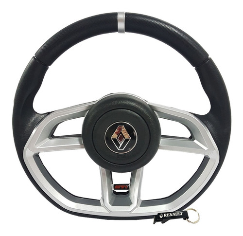 Volante Esportivo Renault Clio Megane Scenic Gti Prata