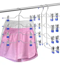 Comprar Perchas Para Faldas 4 Niveles Organizador Antideslizante