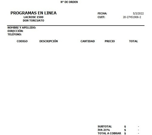 Imagen 10 de 10 de Programas En Excel A Medida