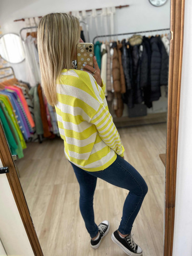 Sweater De Bremer Rayado Mujer The Big Shop