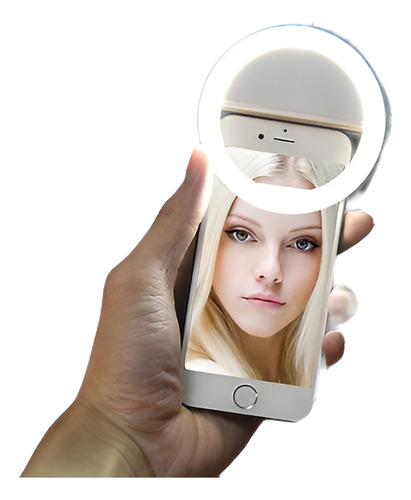 Selfie Portátil Led Anillo Luminoso Llene De Luz Para iPhone