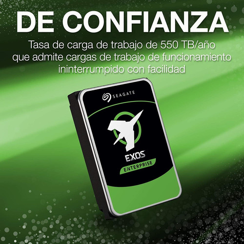 Imagen 3 de 6 de Disco Rigido Seagate 6tb Exos Enterprise 3.5 Sas Interno