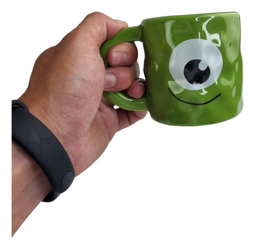 Caneca De Porcelana Mike Wazowski Monstros S.a 3d 200ml