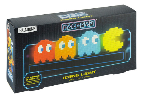 Pac-man, Lampara Ambiental Coleccionable Pac-man & Fantasmas