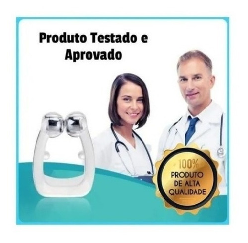 Clipe Nasal Dilatador Magnético Com Imã - Anti Ronco