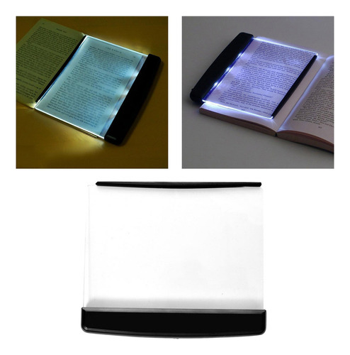 Placa Plana Led Luz De Lectura De Libro Luz De Noche
