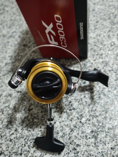 Reel Shimano Frontal Fx C3000 Negro Derecho/izquierdo (Usado)