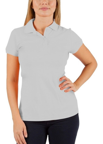 Playera Polo Premium Mujer Uniforme Empresa Personaliza Dama