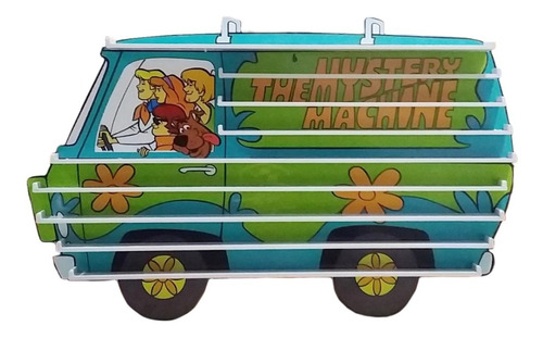 Exhibidor Para Autos Hot Wheels Scooby Doo Van