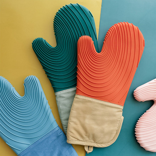 Guantes De Silicona A Prueba De Calor Para Cocina, Horno, Mi