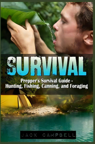 Survival : Prepper's Survival Guide - Hunting, Fishing, Canning, And Foraging, De Jack Campbell. Editorial Createspace Independent Publishing Platform, Tapa Blanda En Inglés