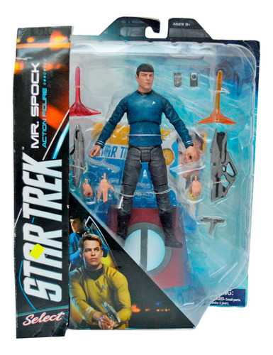 Figura De Acción Mr. Spock Star Trek Diamond Select