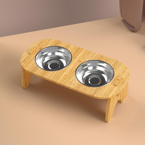 Cuencos Elevados, Comedero Para Gatos, Cuencos Tazón Doble