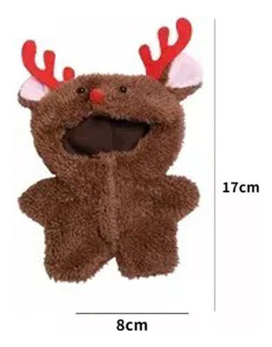 Ct, 2 Peças, Chaveiro Christmas Labubu, Mochila Para Bonecas