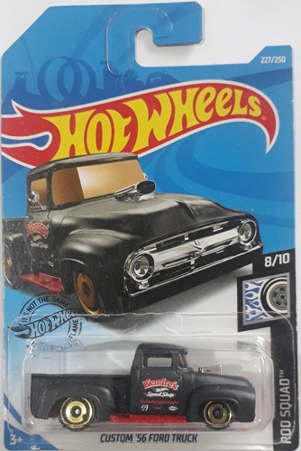 Ford Truck Custom 1956  Nro.227 Hot Wheels