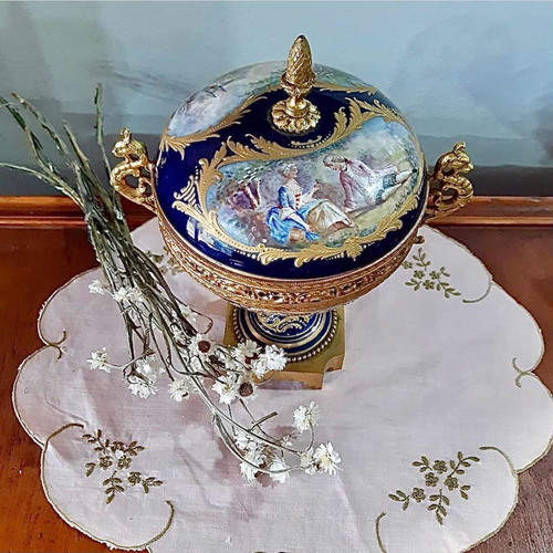 Imagen 5 de 10 de Caramelera De Porcelana Francesa Sevres