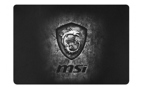 Mouse Pad gamer MSI GD20 Agility de goma 220mm x 320mm x 5mm negro