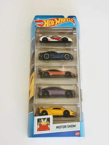 Hot Wheels  5 Pack - Motor Show - 1/64 - Hfv80