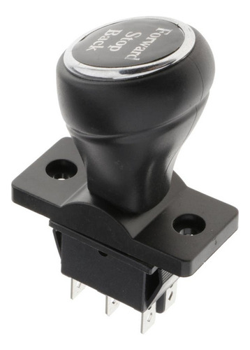 - 4 Interruptor De Piezas De Negro Con Deflector Con Placa