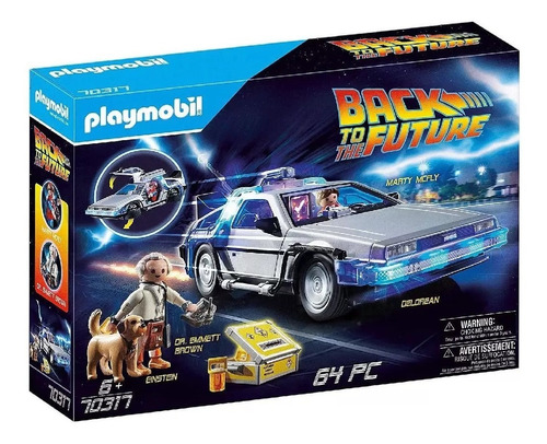 Playmobil Delorean Marty Mcfly E Dr Emmett Brown Sunny 1588