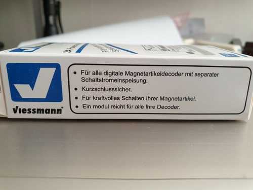Imagen 2 de 3 de Modulo De Poder Viessmann Para Maquetas,todas Las Escalas.