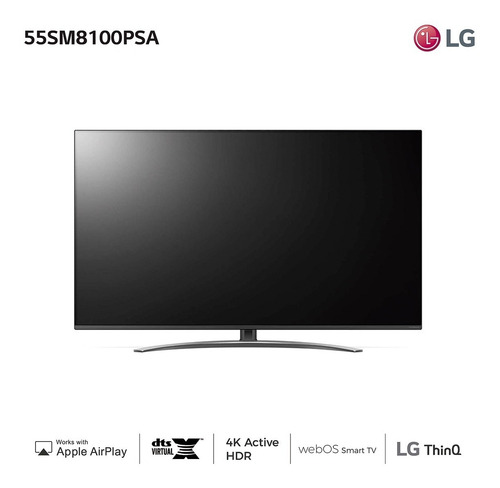 Smart Tv 55 Nano Cell LG 55sm8100 - Garantía Oficial