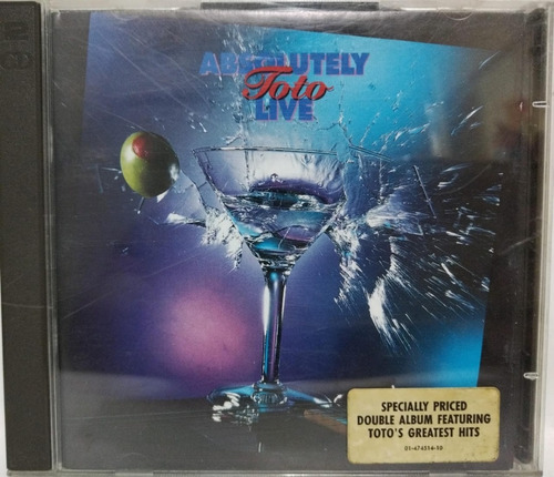 Toto  Absolutely Live Cd Doble Usa La Cueva Musical