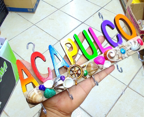 Perchero Portallaves Acapulco