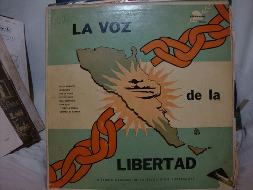 Vinilo La Voz De La Libertad Revolucion Libertadora M1