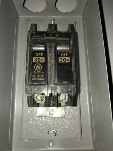 Breaker 2x30 Amp General Electric Original Con Caja