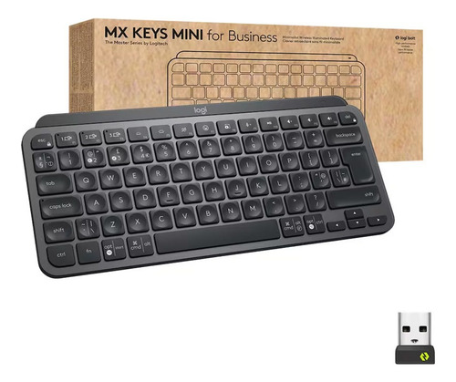 Teclado Logitech Mx Keys Mini For Con Receptor Logi Bot