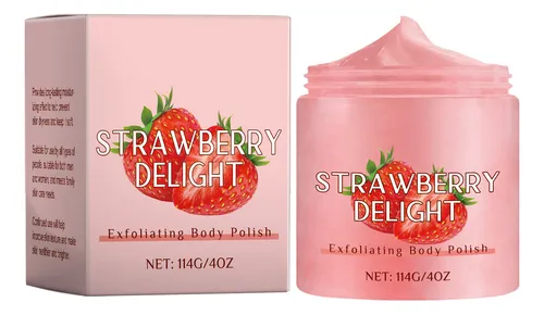 comprar El Exfoliante Corporal Exfoliante De Fresa Elimina Eficazmen