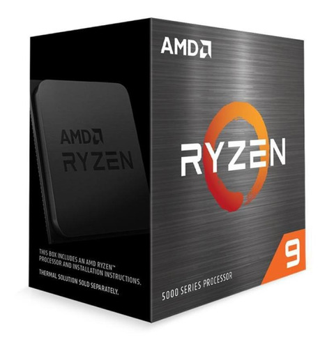 Processador Amd Ryzen 9 5900x 3.7ghz 4.8ghz Turbo Cache 70mb