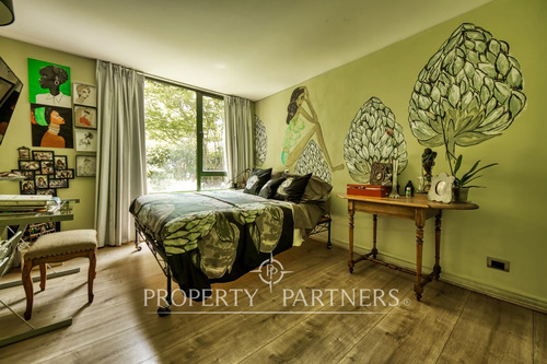 Departamento Con Jardín En Santa María De Manquehu...