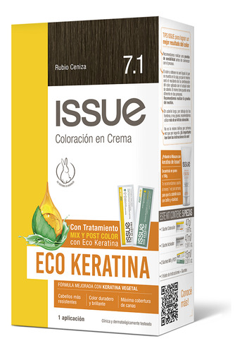 Issue Kit Eco Keratina 7.1 