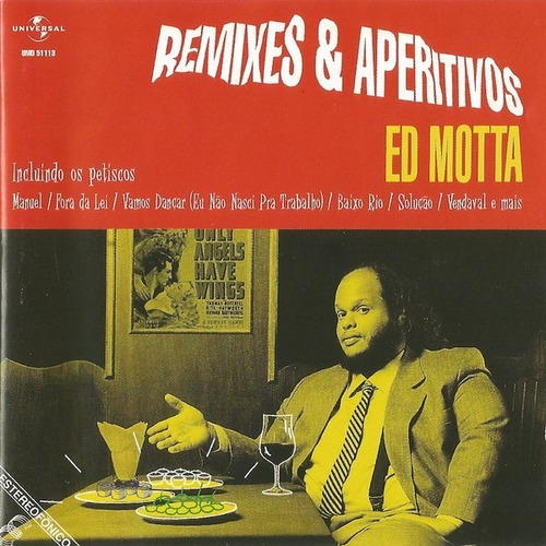 Cd Ed Motta Remixes & Aperitivos 1a. Ed. Br 1999 