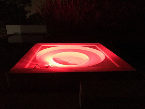 Lampara Led Color Alberca Globrite 12v 15w 30ft C/nicho 2pz