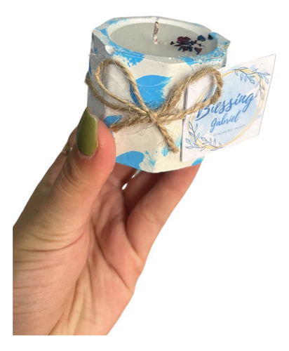 Recuerdo Para Bautizo 30pz Velas Aromaticas
