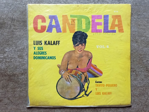 Disco Lp Luis Kalaff Y Sus - Candela Vol. 2 (196?) R10