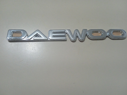 Emblema En Letras  Cromadas  Daewoo  