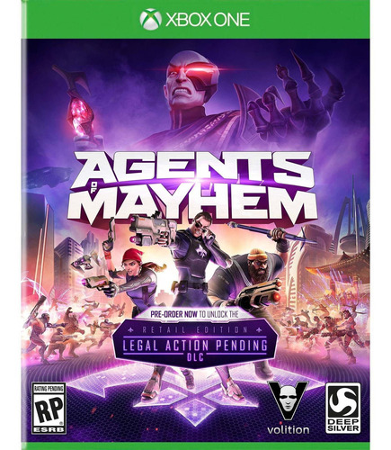 Videojuego Agents Of Mayhem Para Xbox One